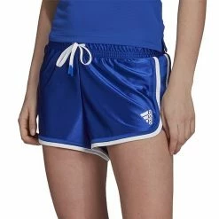 Adidas Club Short Damen Blau - Weiß