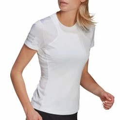 Adidas Club T-Shirt Damen Weiß - Hellgrau
