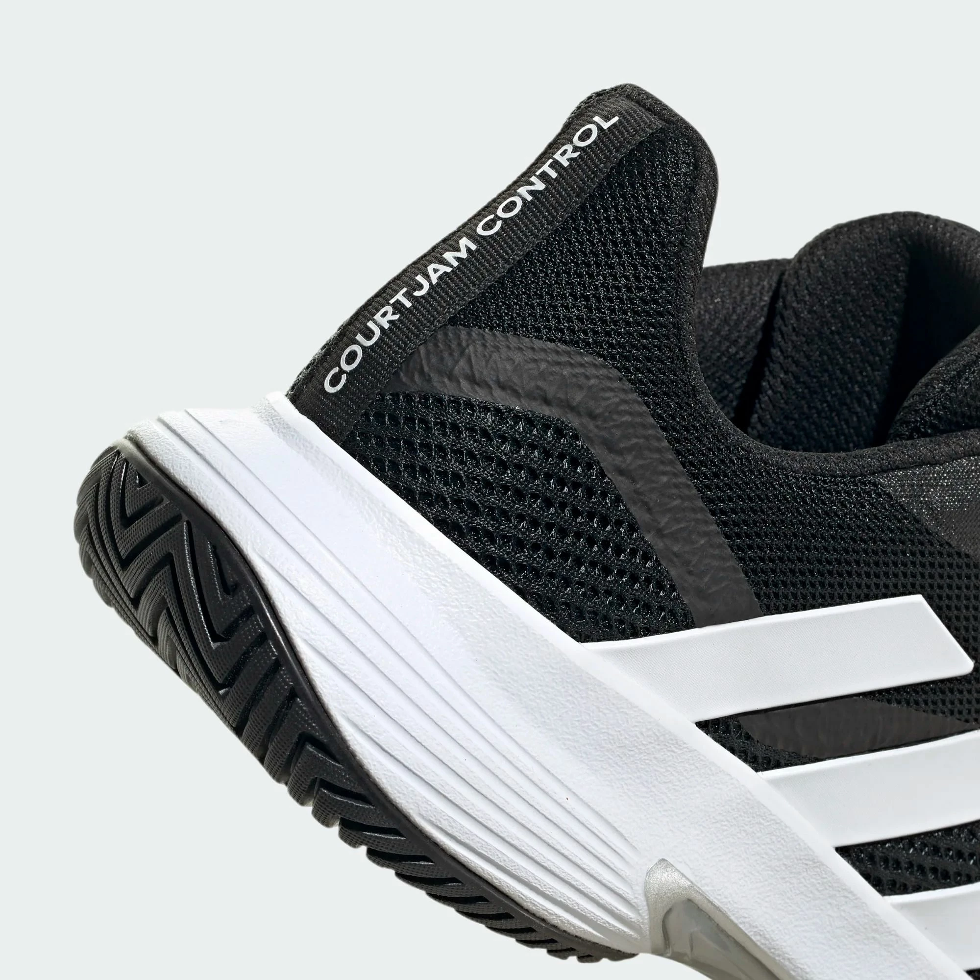 Adidas CourtJam Control Tennisschuhe Damen Schwarz - Weiß – Bild 7