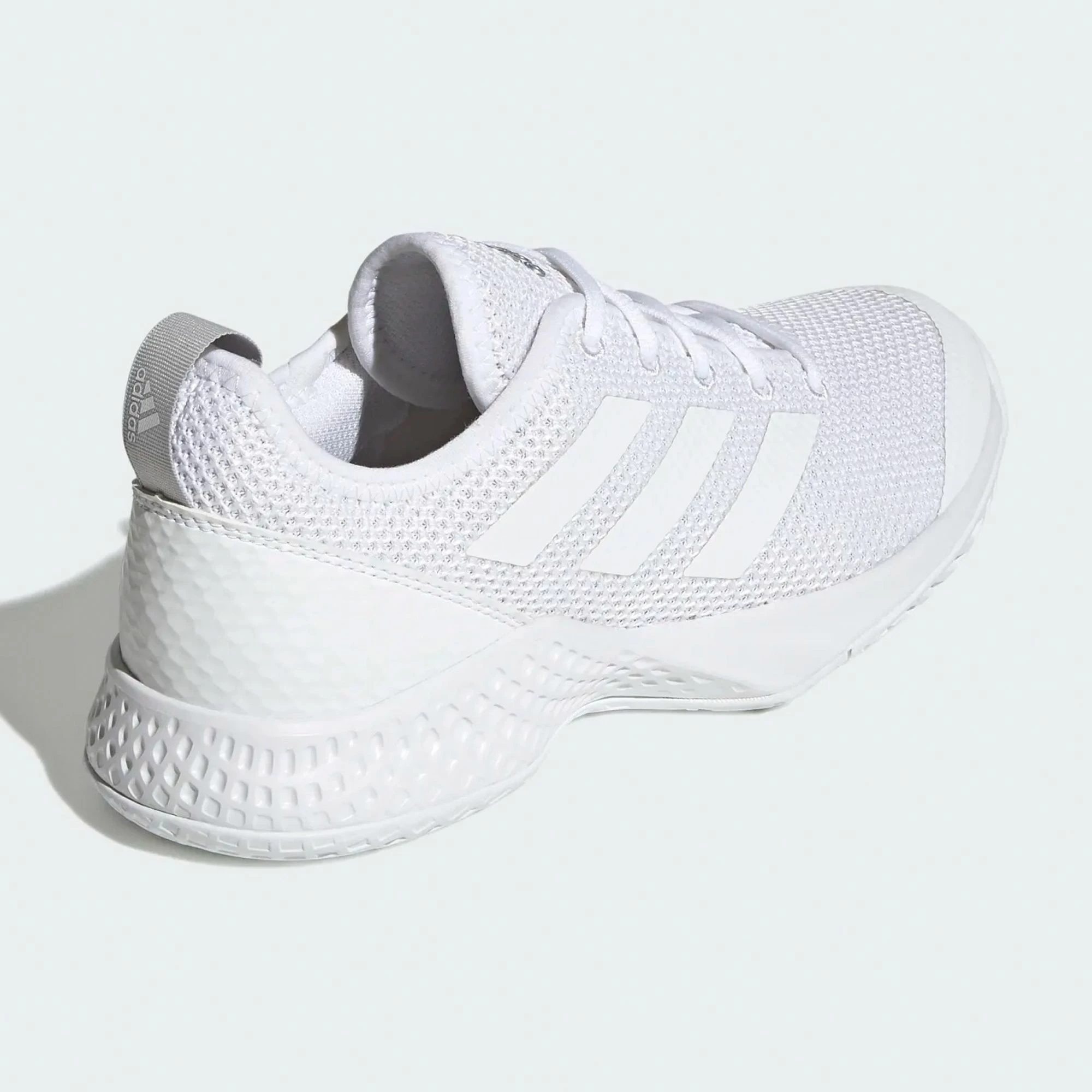 Adidas Courtflash Tennisschuhe Damen Weiß – Bild 3