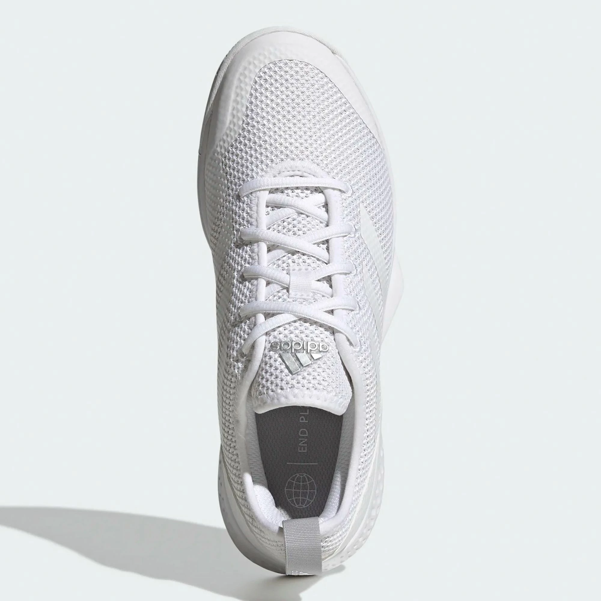 Adidas Courtflash Tennisschuhe Damen Weiß – Bild 5