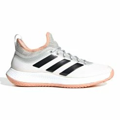 Adidas Defiant Generation Tennisschuhe Damen Weiß - Hellrosa - Schwarz - Grau