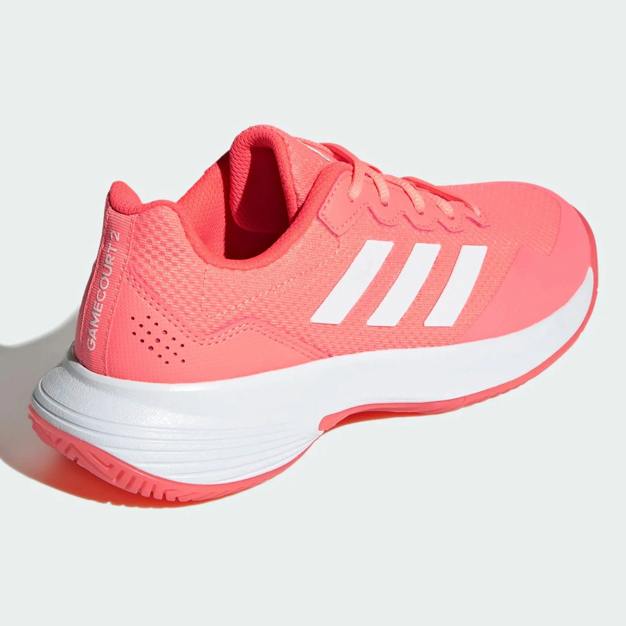 Adidas Gamecourt 2.0 Tennisschuhe Damen Rosa - Weiß – Bild 3