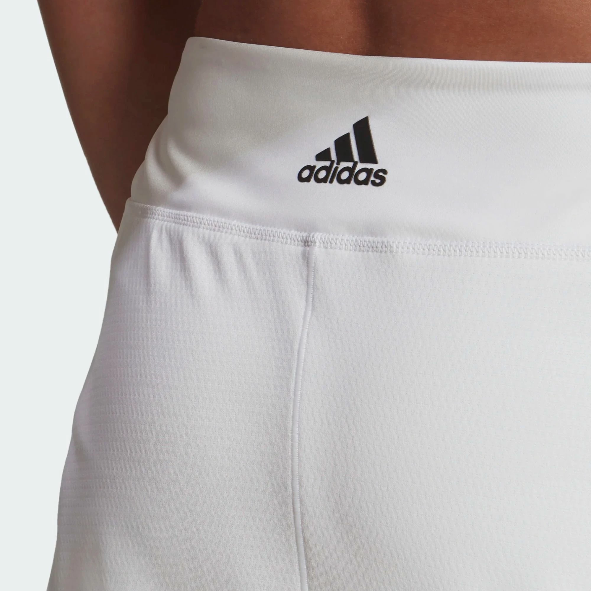 Adidas Match Tennisrock Damen Weiß – Bild 5