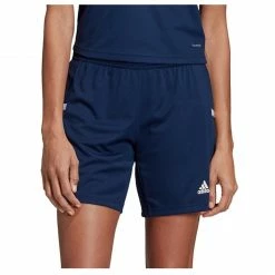 Adidas T19 Short Damen Marine - Weiß