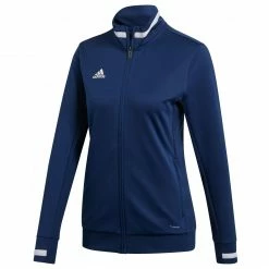 Adidas T19 Trainingsjacke Damen Marine - Weiß