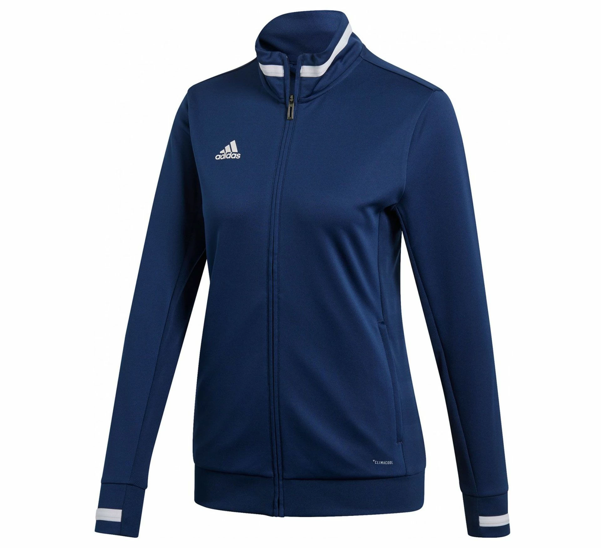 Adidas T19 Trainingsjacke Damen Marine - Weiß