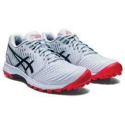 Asics Field Ultimate FF Hockeyschuh Damen Hellblau - Marine - Rot