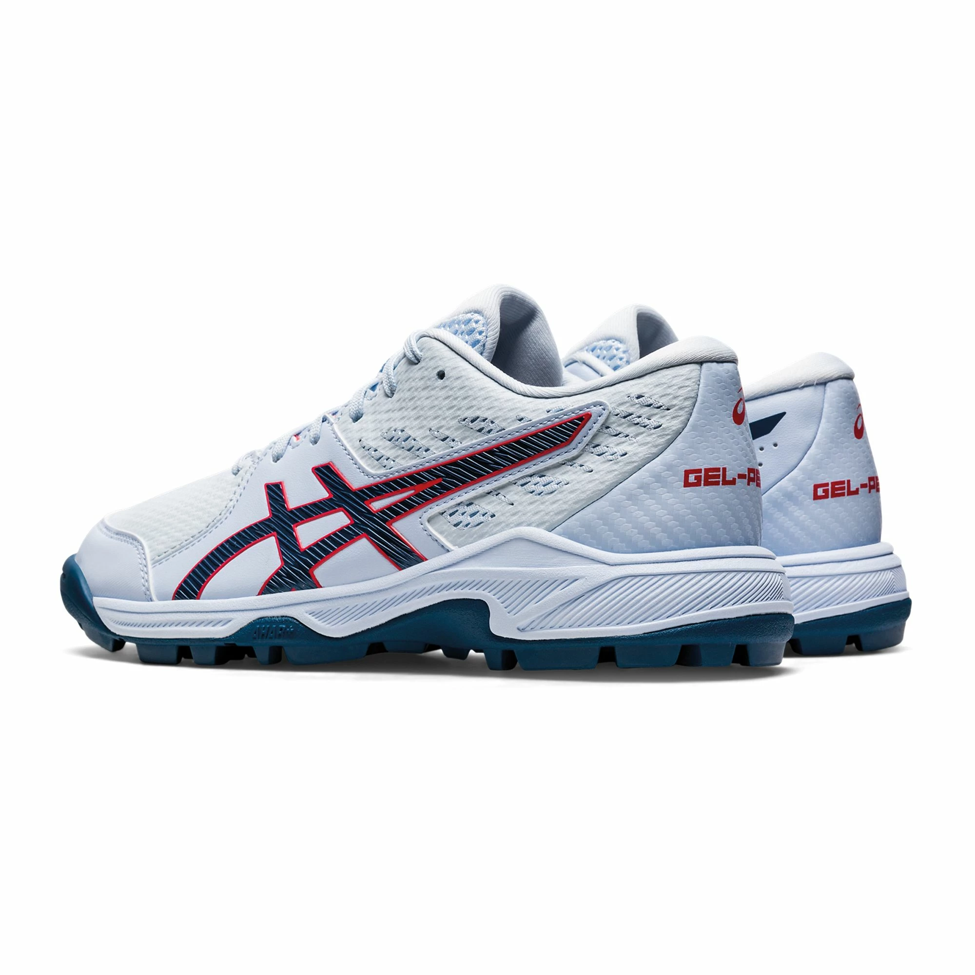 Asics Gel-Peake Hockeyschuh Damen Hellblau - Marine – Bild 2