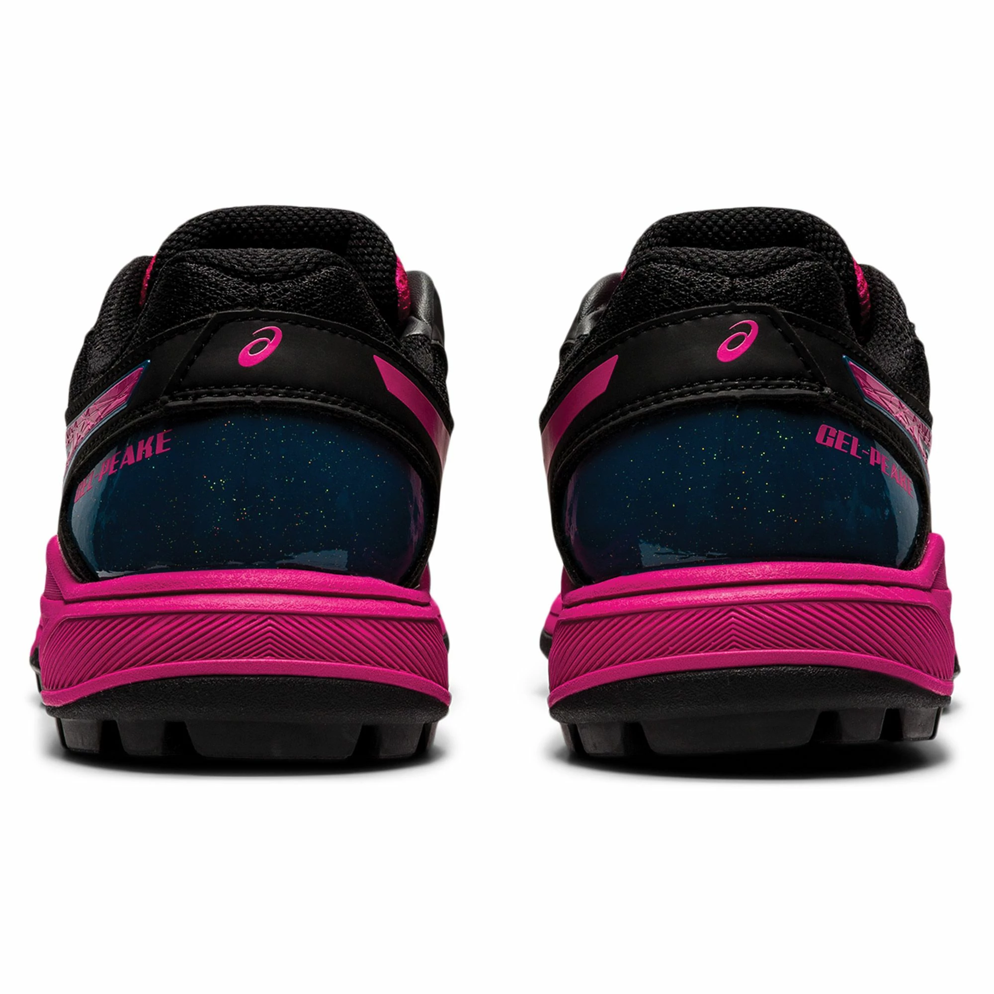 Asics Gel-Peake Hockeyschuh Damen Schwarz - Rosa 7 Asics Gel-Peake Hockeyschuh Damen Schwarz - Rosa – Bild 7
