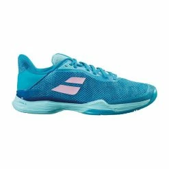 Babolat Jet Tere All Court Tennisschuhe Damen Blau - Hellblau - Rosa