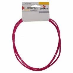 Brabo 2-pack Haarelastieken (5mm) Rosa