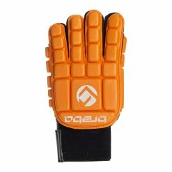 Brabo F3 Indoor Glove Foam Full (Linkerhand) Orange - Schwarz