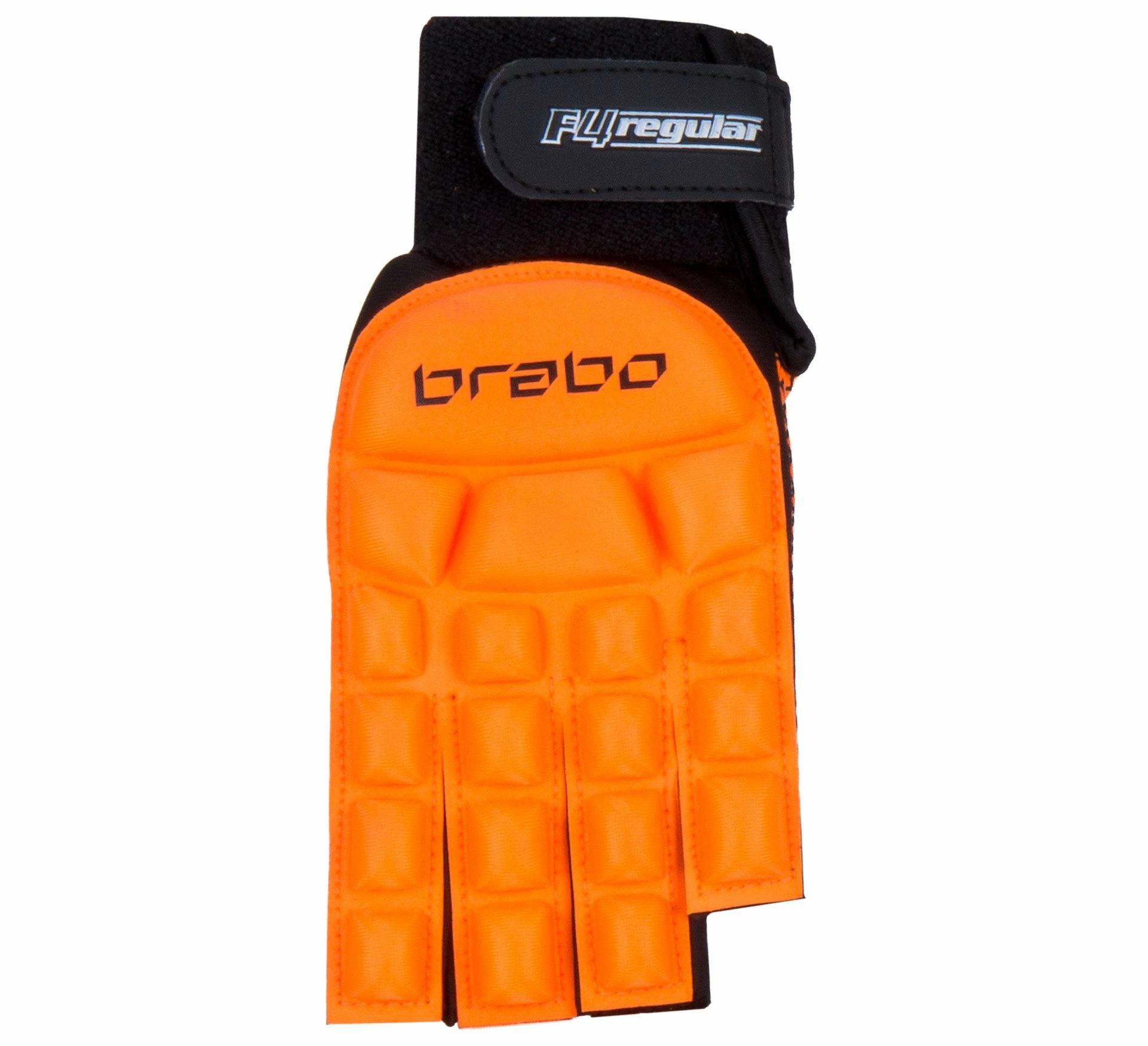 Brabo F4.1 Hockey Handschuhe Orange - Schwarz