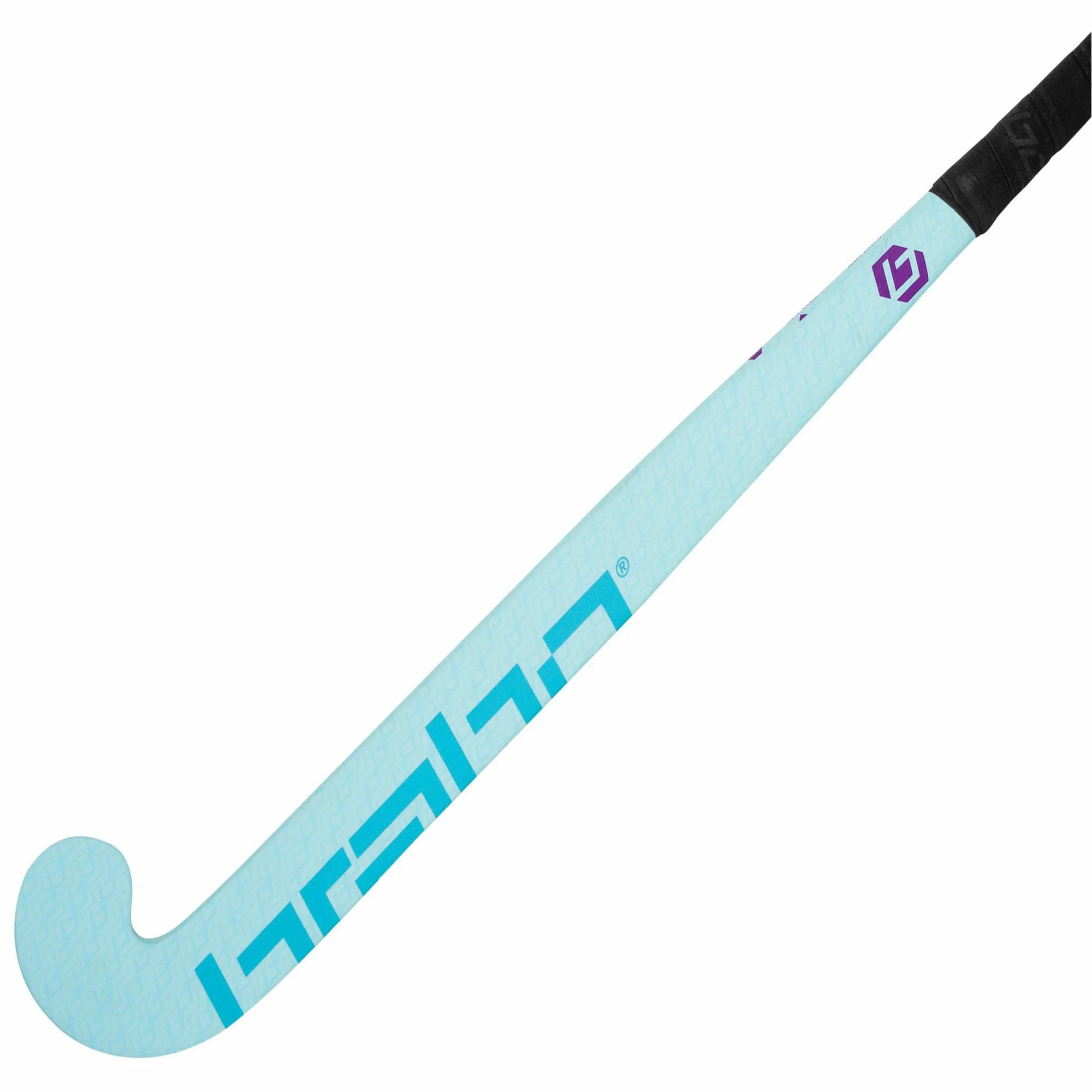 Brabo Pure Studio 30 CC Hockeyschläger Senior Schwarz - Violett 2 Brabo Pure Studio 30 CC Hockeyschläger Senior Schwarz - Violett – Bild 2