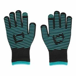 Brabo Swipe Winter Hockeyhandschuhe Schwarz - Blau