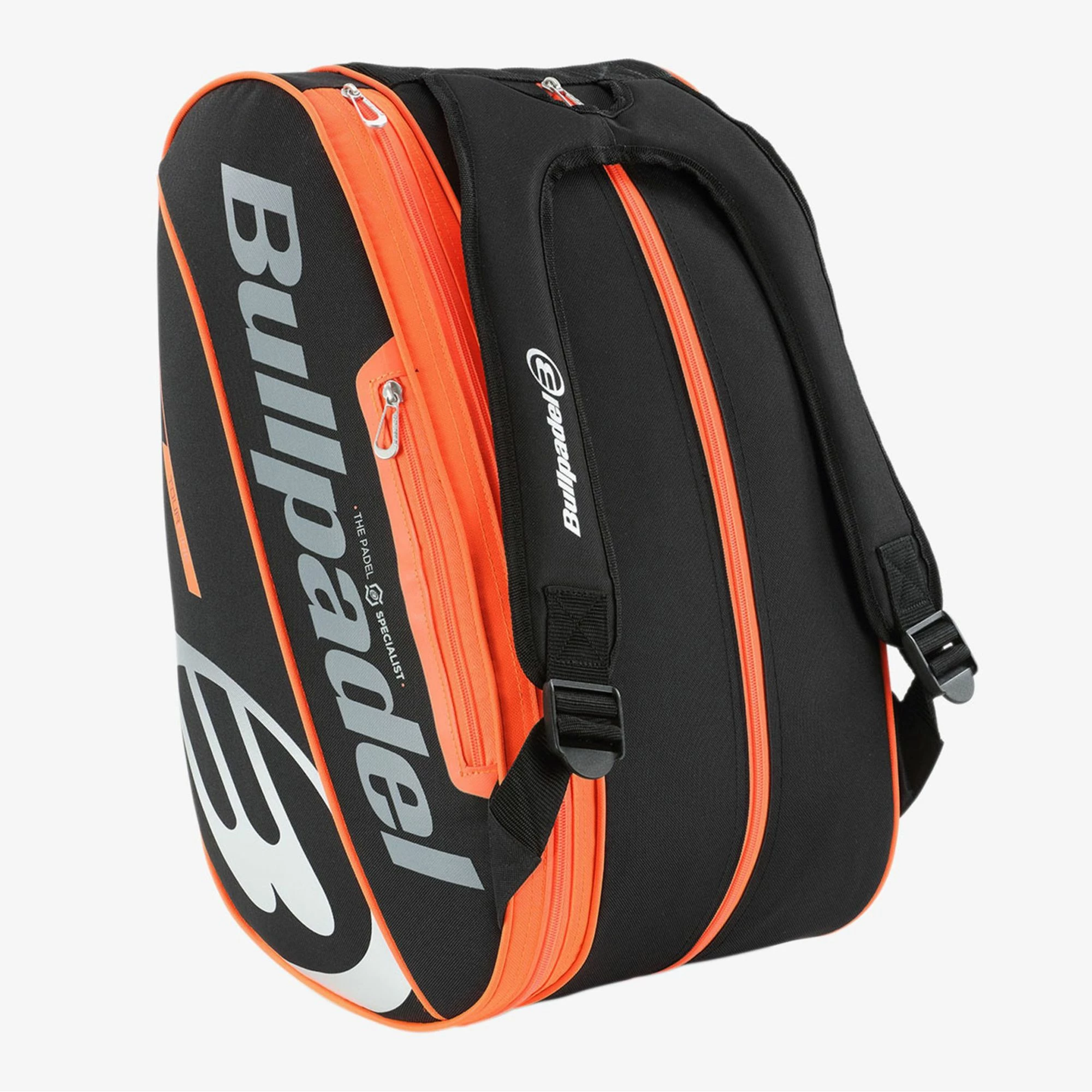 Bullpadel BPP-22015 Tour SchlĂ€gertasche Schwarz - Orange - Grau â Bild 5