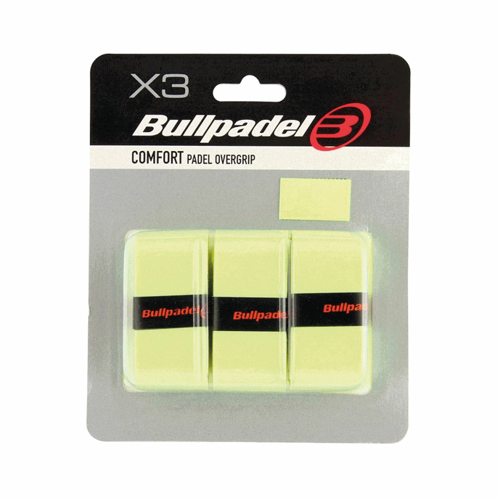 Bullpadel Overgrip (3-pack) Neon Gelb