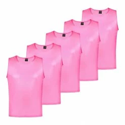 Ciclón Sports Training Bib (5-Pack) Rosa