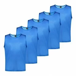 Ciclón Sports Training Bib (5-Pack) Blau