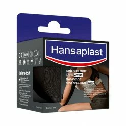 Hansaplast Kinesiologie Tape (3-pack) Schwarz