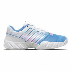 K-Swiss Bigshot Light 4 Tennisschuhe Damen Weiß - Blau - Rosa