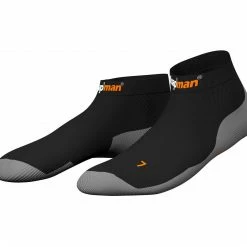 Knap'man Active Strong Kompressionsstrümpfe Senior Schwarz - Orange - Grau