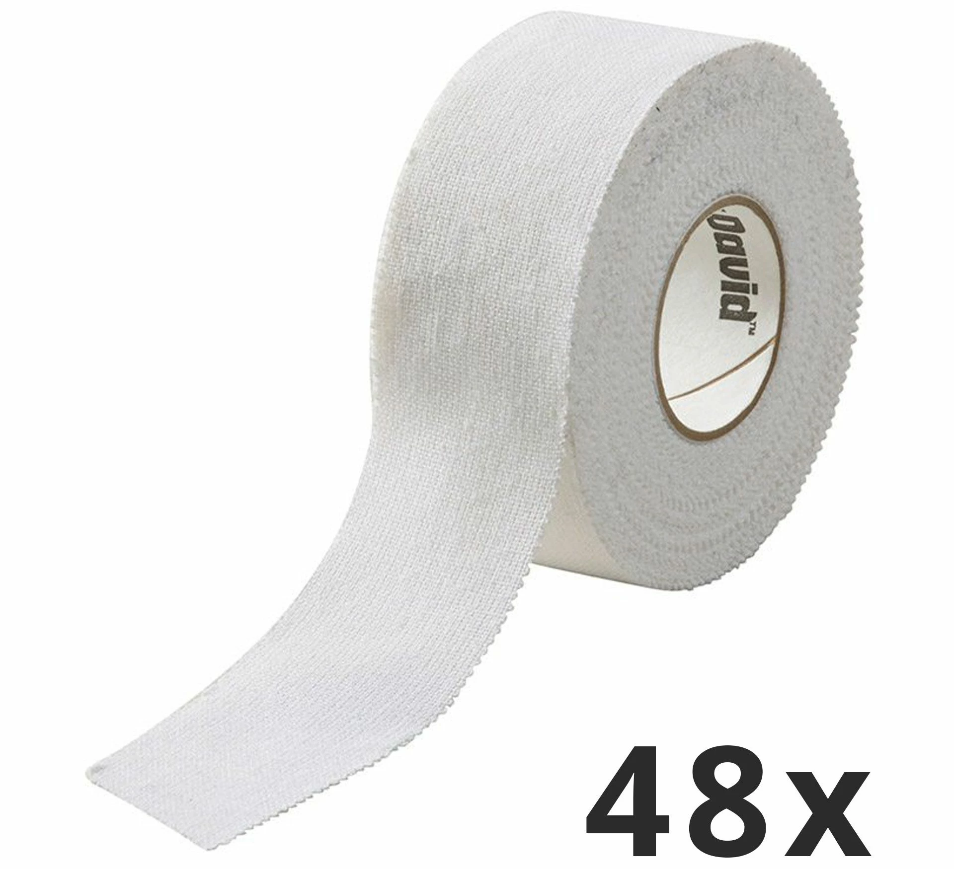 McDavid Athletic Tape 2,5cm X 10m (48-pack) Weiß