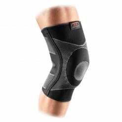 McDavid Knee Sleeve With Gel Pad Schwarz - Grau