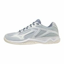 Mizuno Thunder Blade 3 Indoorschuhe Damen Hellgrau - Weiß