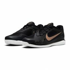 Nike Court Air Zoom Vapor Pro Tennisschuhe Damen Schwarz - Bronze