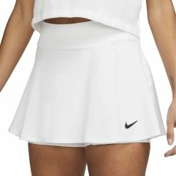 Nike Court Dri-FIT Victory Flouncy Tennisrock Damen Weiß
