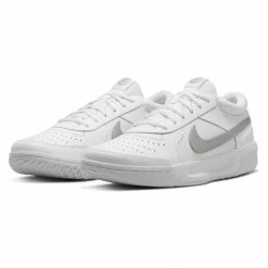 Nike Court Zoom Lite 3 Tennisschuhe Damen Weiß - Silber