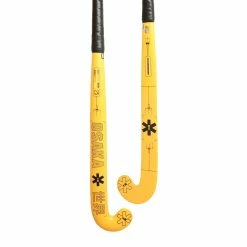 Osaka Vision 25 Mid Bow Hockeyschläger Senior Gelb - Schwarz