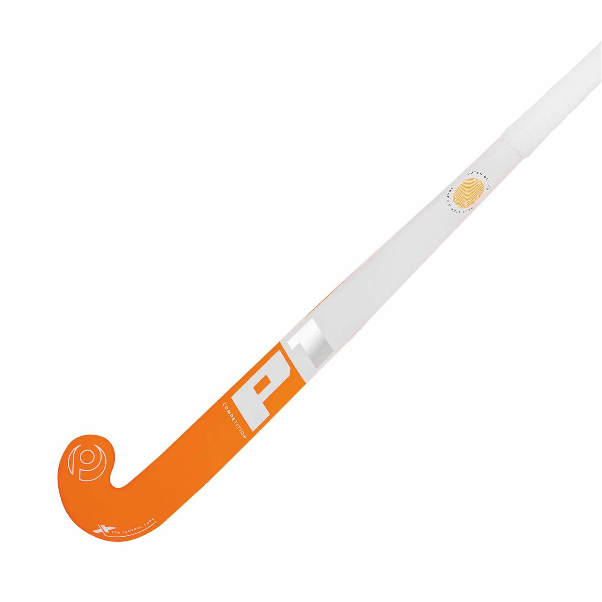 Princess Premium Indoor Hockeyschläger Senior Orange - Silber - Weiß – Bild 2