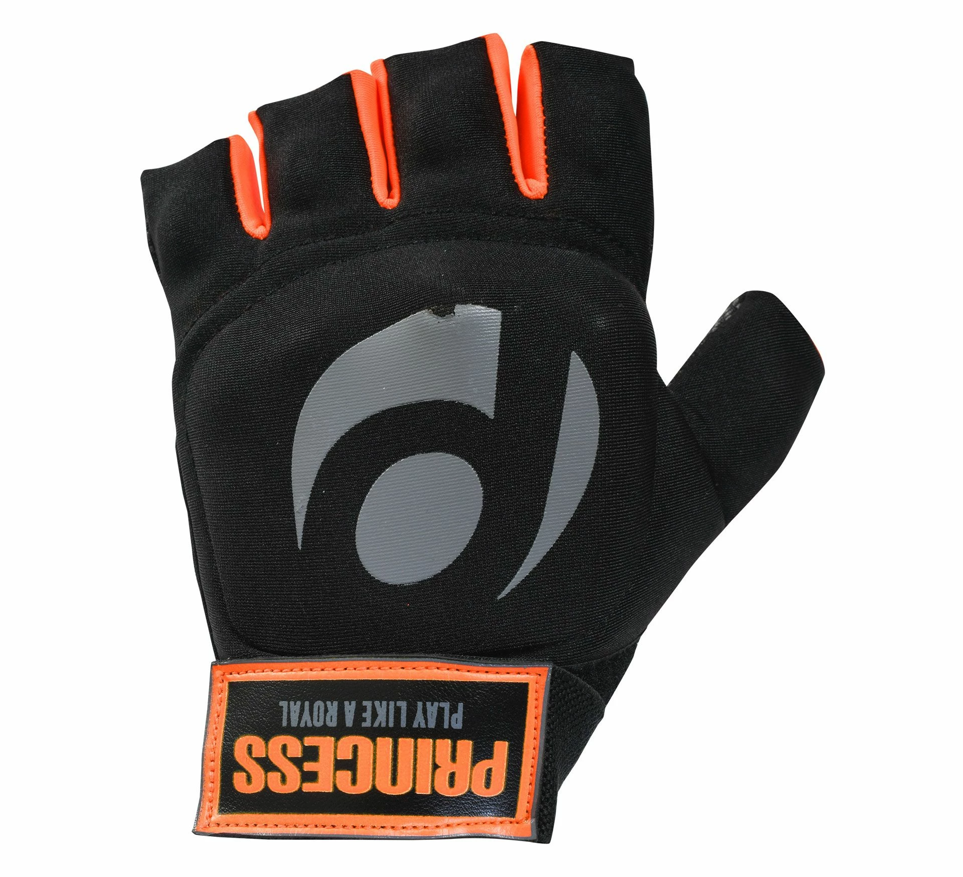 Princess Premium Handschuhe Senior Schwarz - Orange 1 Princess Premium Handschuhe Senior Schwarz - Orange