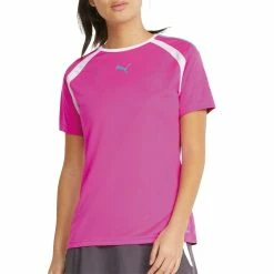Puma TeamLIGA Multisport Shirt Damen Rosa - Weiß