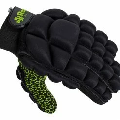Reece Comfort Full Finger Glove Schwarz - Limegrün