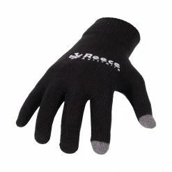 Reece Knitted Ultra Grip Handschuhe Schwarz