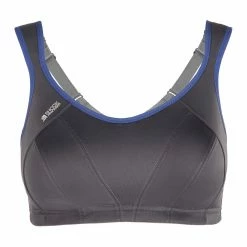 Shock Absorber Active Multi Sport Support Sport BH Damen Dunkelgrau - Blau