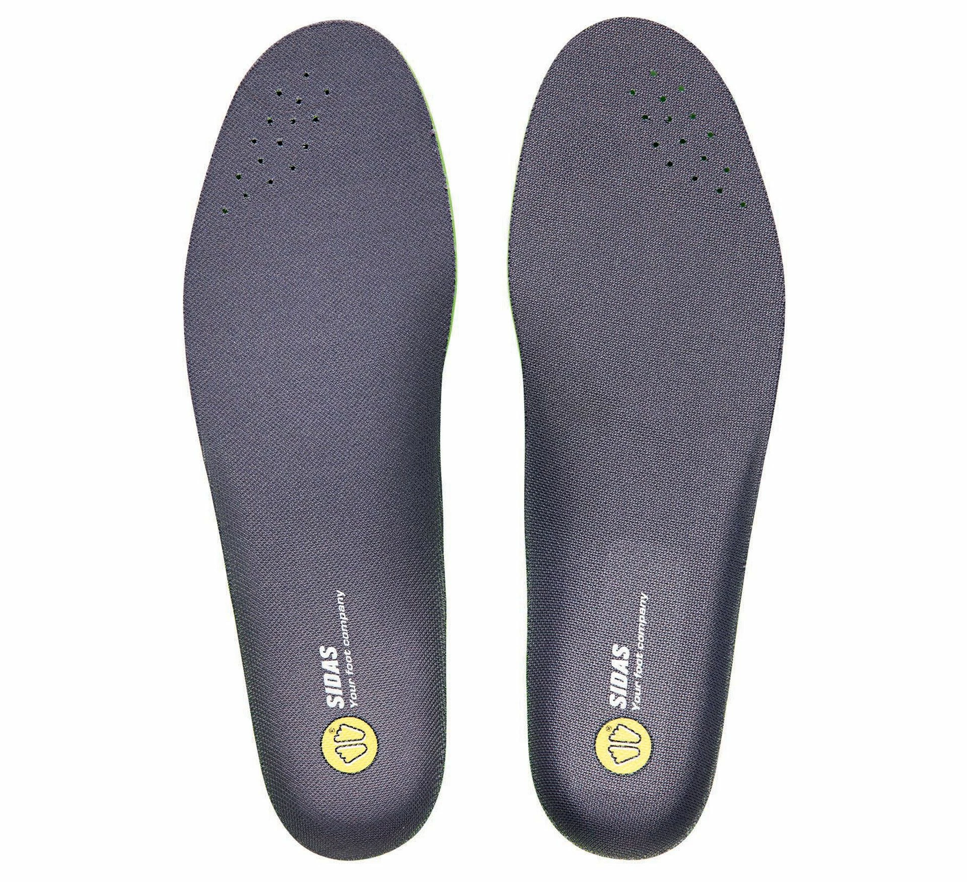 Sidas Anatomic Comfort Insoles Schwarz - Grün