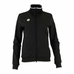 The Indian Maharadja Kadiri Trainingsjacke Damen Schwarz - Weiß