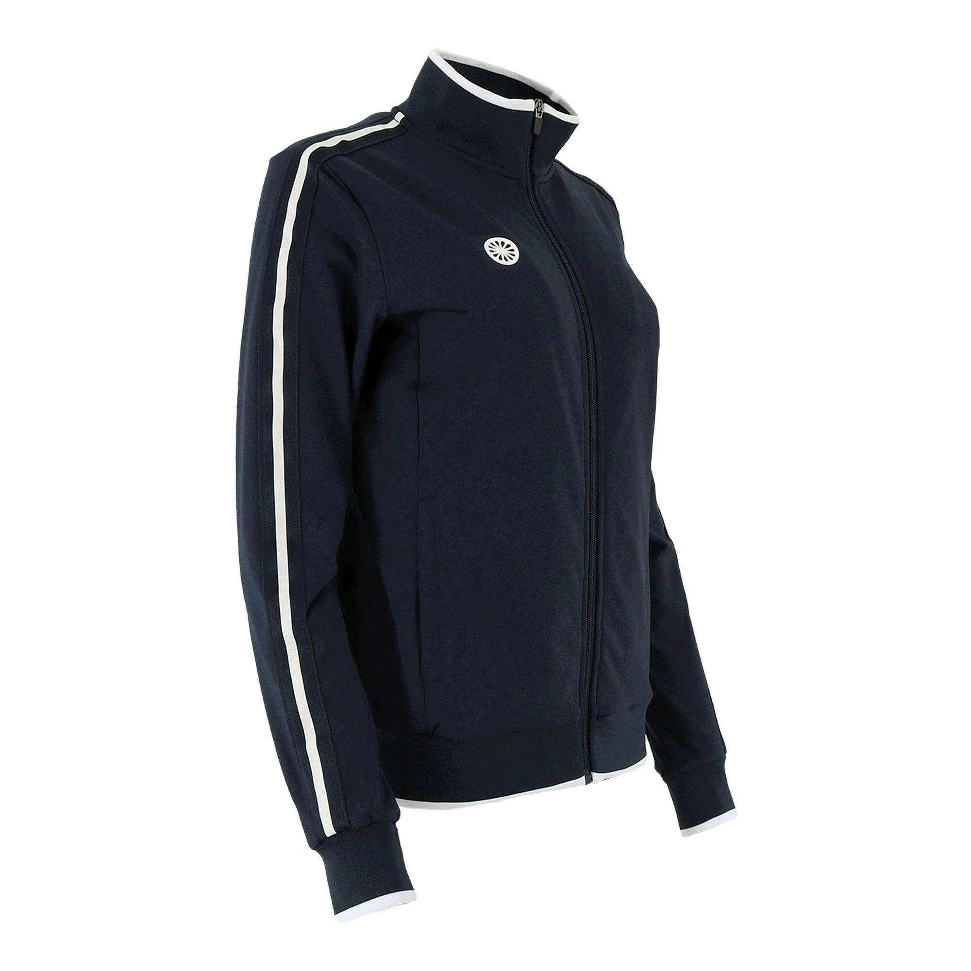 The Indian Maharadja Kadiri Trainingsjacke Damen Marine - Weiß – Bild 2