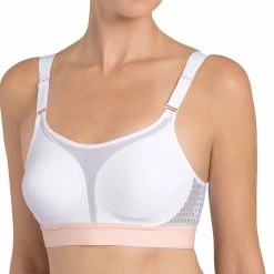 Triumph Triaction Extreme Lite Sport BH Damen Weiß - Hellrosa