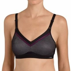 Triumph Triaction Free Motion Sport BH Damen Schwarz - Violett